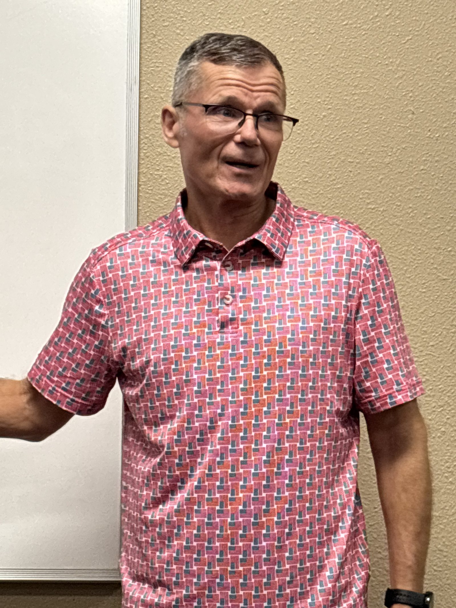 Leslie Gregory teaching on identity